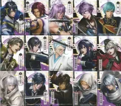 【中古】バッジ・ピンズ 集合 スクエア缶バッジAセット 「Switchソフト 刀剣乱舞無双 アニメイト限定セット」 有償特典