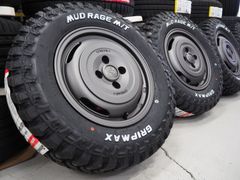 ゴツゴツ系 要リフトアップ XTREME-J XJ04 14inch 4.5J 4H100 +43 TOYO 