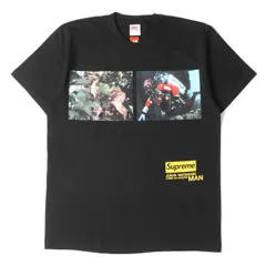 新品 Supreme シュプリーム Tシャツ サイズ:M JUNYA WATANABE MAN コラボ グラフィック プリント Nature Tee クルーネック 半袖 21AW ブラック 黒 トップス カットソー カジュアル ブランド ストリートのサムネイル