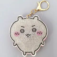 【中古】キーホルダー ちいかわ ラインストーンキーホルダー2 「ちいかわ なんかちいさくてかわいいやつ」