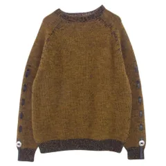 TOGA トーガ ニット 22AW TV22-XN305 VIRILIS ビリリース CONCHO KNIT PULLOVER コンチョ ニット プルオーバー イエローブラウン系 46【中古】のサムネイル