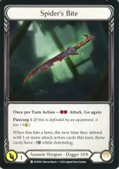 【中古】Flesh and Blood OUT004・OUT236[T]：Spider’s Bite // Inertia