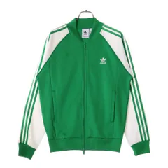 adidas (アディダス) CLASSICS+SST TT TRACK JACKET ジップアップトラックジャケット グリーン II5772のサムネイル