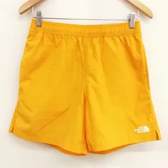 ザノースフェイス THE NORTH FACE NB42051 VERSATILE SHORT バーサタイルショーツ ショートパンツ 美品 M イエロー