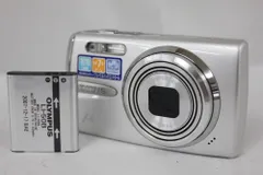 【動作確認済】OLYMPUS ミュー1020 コンデジELEGANTSILVER 動作確認済】OLYMPUS ミュー1020 コンデジELEGANTSILVER