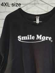 4XL／US古着／Ｔシャツ／smile more／JERZEES／ビッグサイズ