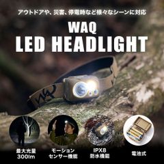 WAQ LEDヘッドライト【公式/1年保証】