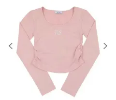 ason(アズオン) シャーリングTシャツ