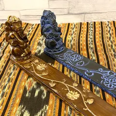 アンティーク調 ガネーシャお香立て