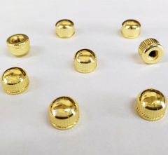 ☆シャンデリア補修用☆Ｍ4袋ナットゴールドメッキ金メッキ8個セットFN-0002