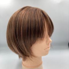 帽子の下におすすめ　プロがカットしたボブウィッグ　人工毛