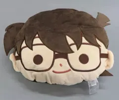 【中古】クッション・抱き枕・本体 江戸川コナン フェイスクッション 「セガ ラッキーくじONLINE 名探偵コナンカフェ -POLICE×CAFETERIA-」 A-1賞