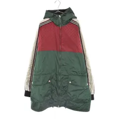 GUCCI (グッチ) 20AW GGジャガードシェリーライン ナイロンコートジャケット 590746 Z4039 マルチのサムネイル