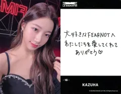 【中古】コレクションカード(女性) 16：LE SSERAFIM/KAZUHA(カズハ)/CD「FEARLESS」リリース記念 LE SSERAFIM Weverse Shop JAPAN限定フォトカード