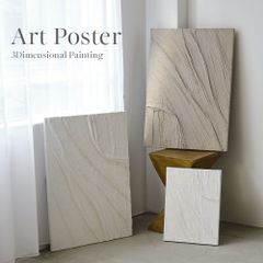 アートポスター アート 立体アート 立体絵画 立体画 絵画 3Dアート 芸術 ハンドメイド 手描き 手書き アートパネル 絵 壁掛け 壁飾り 抽象画 アート作品 キャンバス おしゃれ かわいい 可愛い モダン シンプル 北欧 韓国 インテリア 美術作品 美術品