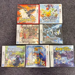 任天堂 Nintendo ニンテンドー DS 3DS ソフト 7タイトル まとめ売り ポケモン