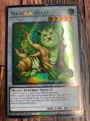 遊戯王　 英語版 ナチュル・ビースト プラチナシークレットレア
