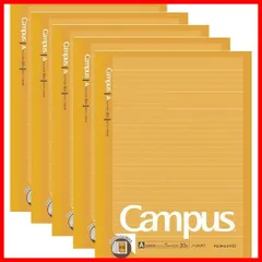 【在庫処分】キャンパスノート プリント貼付用 コクヨ 普通横罫(ドット入り) A罫30枚 ノ-3HAT 【まとめ買い5冊セット】