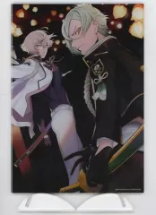 【中古】アクリルスタンド・アクリルパネル 016.髭切＆膝丸 六周年記念祝画 アクリルアートプレート 「刀剣乱舞-ONLINE-」