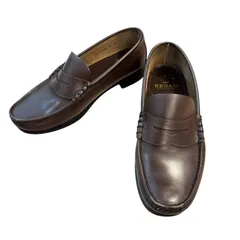 Z1529 REGAL リーガル　ローファー　レザー　ブラウン　茶色　メンズ　26cm