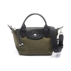 ロンシャン Longchamp ハンドバッグ ル プリアージュ エナジー XS L1500HSR892 カーキ ナイロン レザー ル プリアージュ エナジー XS トップハンドルバッグ レディース