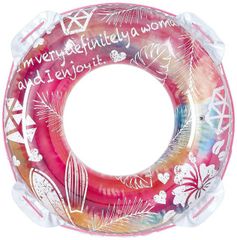 【メール便対応】イガラシ（IGARASHI）カラフルキュートウキワ80cm　RLB-480V うきわ 浮輪 水遊び プール 夏 海 浮き輪 膨らんだ状態の浮輪の内周が約105～110センチの浮輪