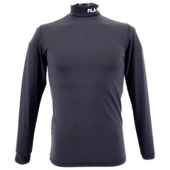 新品 春秋 長袖Tシャツ M サイズ ブラック 黒 フィラ メンズ カジュアル 男性 40代 50代 60代 70代 67112