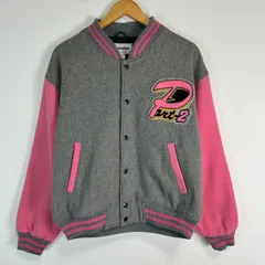 90s スタジャン　ブルゾン　ワンポイントロゴ　ストリート　アウター