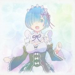[중고] 캔버스 보드 · 캔버스 아트 렘 캔버스 보드 [이치 반 쿠지 Re : 처음부터 시작하는 이세계 생활 - 당신에게, 정령의 축복이 있기 때문에 -] E 상