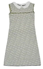 Rene ルネ ワンピース ツイード レディース ミックスツイード 6722050 オールシーズン 日本製 34 S 襟付き ノースリーブ サマーニット