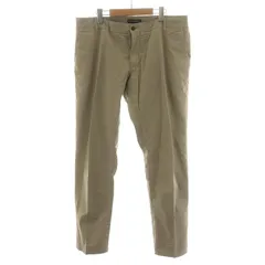ドルチェ&ガッバーナ ドルガバ DOLCE&GABBANA 14 ゴールド チノパン チノパンツ コットン ジッパーフライ 52 XL ベージュ /AN33のサムネイル