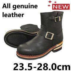箱付き新品★God&Bless★オールレザー！スチールトゥ本格仕様！高級グッドイヤー製法/エンジニアブーツ【黒/BLACK/23.5/24.0/24.5/25.0/25.5/26.0/26.5/27.0/27.5/28.0】bz9-808 ★BUZZBERG