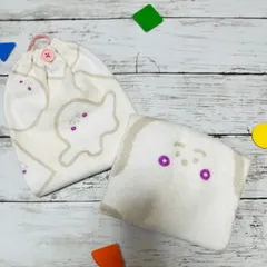 タオルエプロン　シナぷしゅ　女の子　2枚セット①