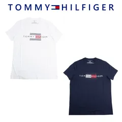 トミーヒルフィガー TOMMY HILFIGER Tシャツ フロント ロゴ 半袖 メンズ 丸首 おしゃれ トップス 09t4325  