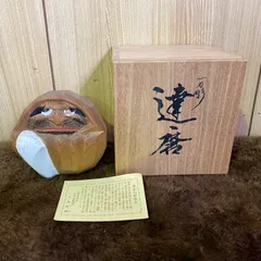 人気定番の 2025年最新】達磨 一刀彫の人気アイテム メルカリ - 彫刻・オブジェ