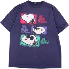 古着 90年代 POLY GRAM SNOOPY スヌーピー キャラクタープリントTシャツ USA製 メンズXL ヴィンテージ/eaa338157