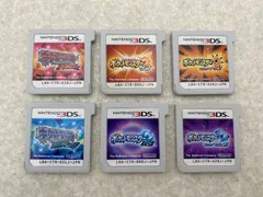 ポケットモンスター　【3DS】　ソフト6点