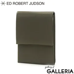 ED ROBERT JUDSON 財布 エドロバートジャドソン COIL SPRING MONEY CLIP & COIN マネークリップ 小銭入れ コインケース ミニ 本革 革 KHAKI(54)