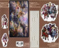 【中古】アクリルスタンド・アクリルパネル [単品] 集合 ジオラマアクリルスタンド(2枚組) 「Switch/Switch2ソフト 龍の国 ルーンファクトリー Amazon.co.jp限定セット」 同梱特典