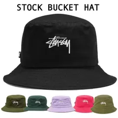 ステューシー バケットハット STUSSY STOCK BUCKET HAT バケハ 男女兼用