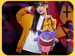 【海外限定】 ゲンガー ショルダーバッグ 肩掛け bilibili かわいい おしゃれ プレゼント ポケモン