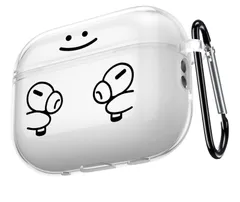 【特価セール】TPU カラビナ付き メンズ レディース Pro2世代ケース AirPods AirPods カバー 第二世代 プロ エアーポッズ かっこいい かわいい 透明 デザイン 携帯ケース パターン エアポッツ ケース 第2世代 Pro 創意 音楽 ミュ