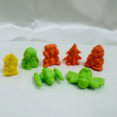 ゴジラ 大怪獣 ランナー付き未組立 消しゴムフィギュア 19種✦ ゴジラ 大怪獣 ランナー付き未組立 消しゴムフィギュア 19種