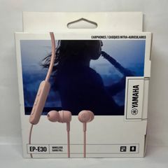 ◆新品未使用品◆ヤマハ　YAMAHA bluetoothイヤホン カナル型 ブラック EP-E30A PINK ピンク [ワイヤレス(左右コード) /Bluetooth対応]