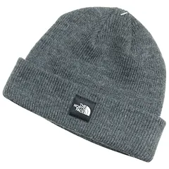 新品 THE NORTH FACE ノースフェイス スタンダード ビーニー ニット帽 ニットキャップ 帽子 チャコールグレー カジュアル ストリート アウトドア