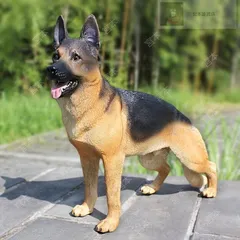 シェパード　39cm　犬の置物　インテリア　動物　ヴィンテージ　アンティーク シェパード 39cm 犬の置物 インテリア 動物 ヴィンテージ