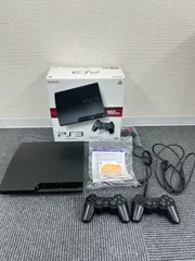 ￥【通電確認済】PlayStation3 CECH 3000A コントローラー2つ ソフト付【ゲーム機本体】【2】