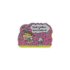 【メール便】クレヨンしんちゃんxサンリオキャラクターズ ダイカットステッカー ホログラムステッカー ネネちゃんxマイメロディ サンスター文具 デコシール キャラクター グッズ 