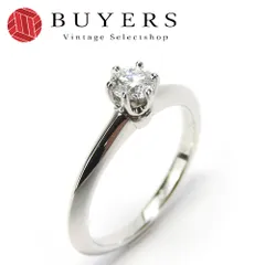中古】 ティファニー リング・指輪 セッティング ソリティア Pt950  