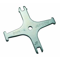 デンサン 盤用マルチキー 幅80×高さ80×奥行き3mm 配電盤 分電盤 合鍵 BMK-4